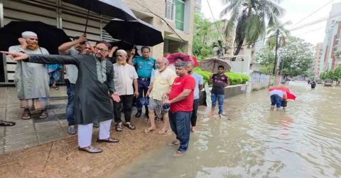 চট্টগ্রামের মেয়র বলেন সমন্বিত চেষ্টার মাধ্যমে জলবদ্ধতা নিরসন করতে হবে