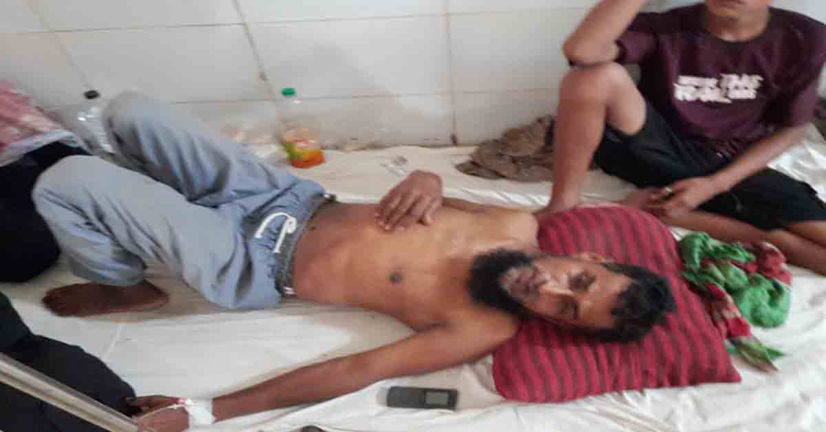 ভাঙ্গা মালিগ্রাম বাজারে ক্রয়কৃত  জমি দখল  নিয়ে দু’পক্ষের সংঘর্ষ আহত-৪