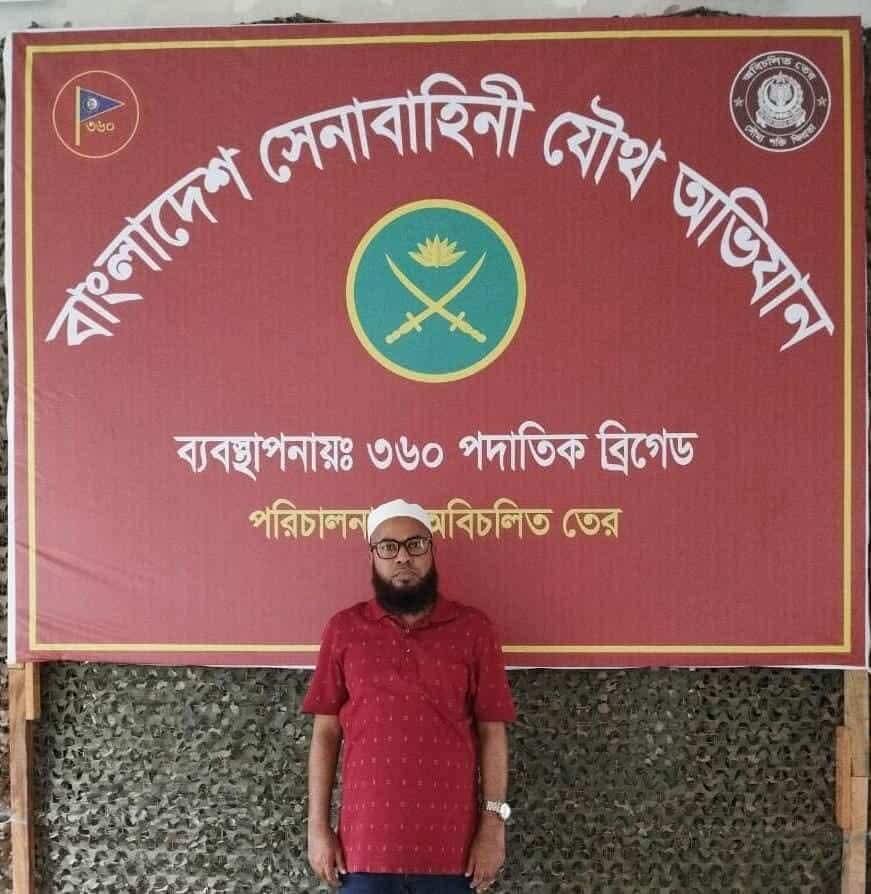 মাধবপুরে বৈষম্যবিরোধী ছাত্র আন্দোলনের মামলাসহ বহু মামলার পলাতক আসামি জাকারিয়া চৌধুরী সেনাবাহিনীর হাতে আটক