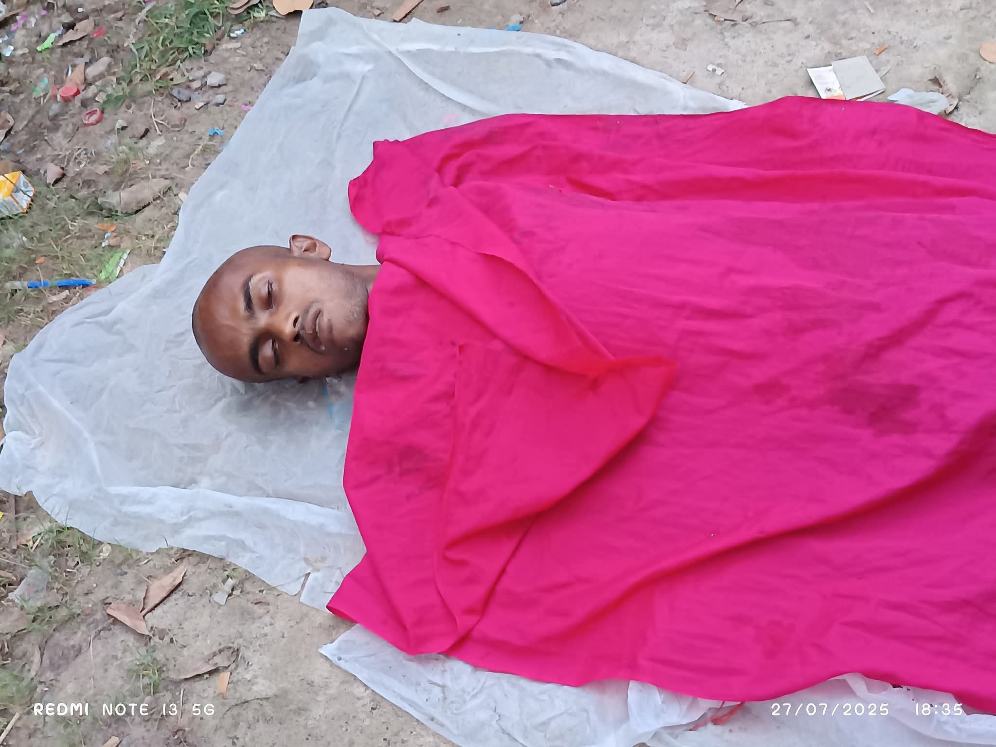 বোয়ালমারীতে অজ্ঞাত যুবকের লাশ উদ্ধার