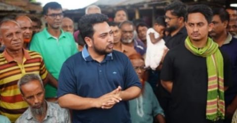 নওগাঁয় প্রশাসন সহ সকল ধরনের দুর্নীতির অবসান চাই..নাহিদ ইসলাম