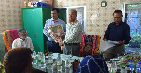 শ্যামনগর আতরজান মহিলা মহাবিদ্যালয়ের নবনির্বাচিত সভাপতির সাথে কলেজ কর্তৃপক্ষ ও শিক্ষক মন্ডলীর পরিচিত সভা অনুষ্ঠিত
