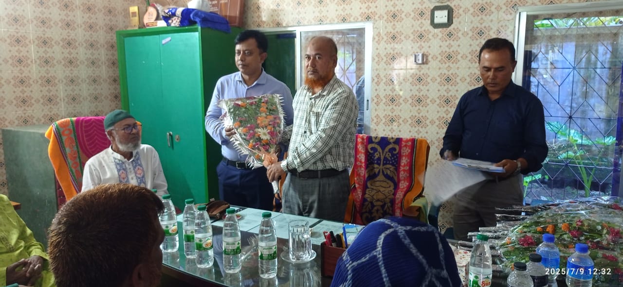 শ্যামনগর আতরজান মহিলা মহাবিদ্যালয়ের নবনির্বাচিত সভাপতির সাথে কলেজ কর্তৃপক্ষ ও শিক্ষক মন্ডলীর পরিচিত সভা অনুষ্ঠিত