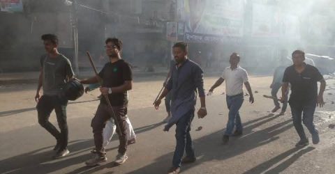 ছাত্র আন্দোলনের অগ্রভাগেই ছিলেন ছাত্রদল নেতা জিয়া