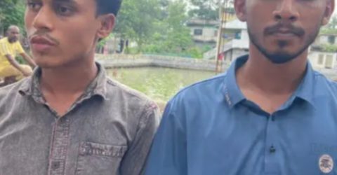 শ্যামনগরে প্রকাশ্যে গাঁজা সেবনের অপরাধে ২ যুবকের কারাদণ্ড