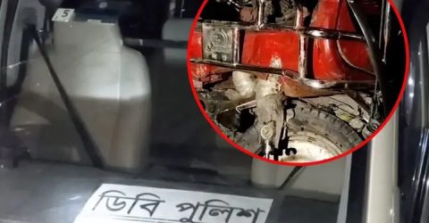 পঞ্চগড়ে ডিবি পুলিশের গাড়ির ধাক্কায় জামায়াত নেতাসহ নিহত ২