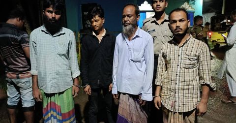 মাদকবিরোধী অভিযানে ৪ জনের ৭ দিনের কারাদণ্ড – নেতৃত্বে ইউএনও রুয়েল সাংমা