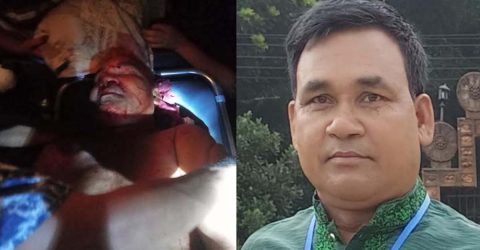 ট্রাকের ধাক্কায় প্রেসক্লাব রাজারহাটের সাবেক সভাপতি ও ব্যবসায়ী সাংবাদিক