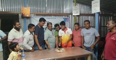 কাশিয়ানীতে দৈনিক দেশের কন্ঠ পত্রিকার প্রতিষ্ঠা বার্ষিকী পালিত