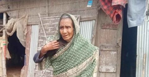 সাদুল্লাপুরে ৭০ বছর বয়সেও ভিক্ষুক ছকিনার ভাতা হয়নি