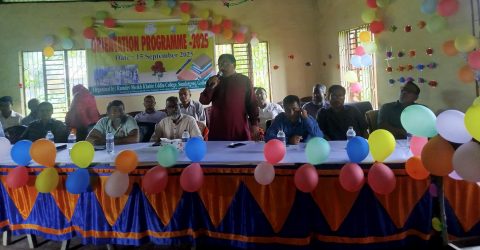 রামদেব শেখ খবির উদ্দিন মহাবিদ্যালয়ে নবীন-বরণ অনুষ্ঠান অনুষ্ঠিত