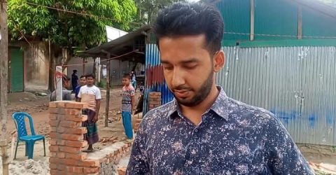 চাটখিলে প্রবাসীর জমি জবর দখলের অভিযোগ