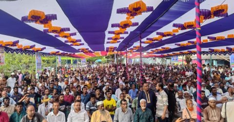 ৩১ দফা কর্মসূচি বাস্তবায়নে শানখলায় বিএনপির বিশাল জনসভা: শেষবারের মতো জয় চান সৈয়দ ফয়সল