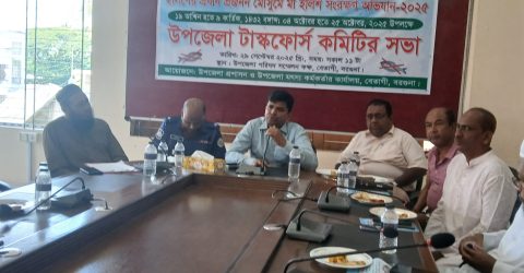 বরগুনার বেতাগীতে মা ইলিশ সংরক্ষণে টাস্কফোর্স ২০২৫ কমিটির সভা অনুষ্ঠিত