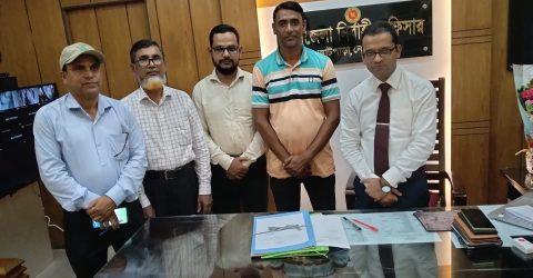 আটপাড়া উপজেলা নির্বাহী কর্মকর্তা হিসেবে শাহ নুর আমল স্যারের যোগদান