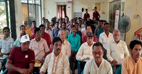 বাহুবলে দুর্গাপূজা উপলক্ষে আইন শৃঙ্খলা বিষয়ক সভা