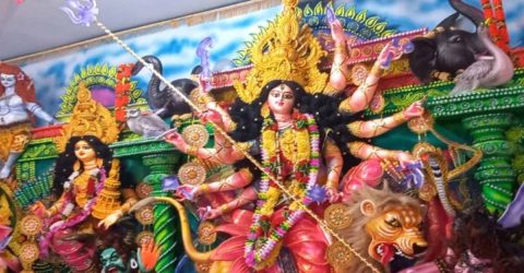 ষষ্ঠী পূজার মাধ্যমে কালীগঞ্জে শ্রীশ্রী দুর্গোৎসব ২০২৫ শুরু হয়েছে