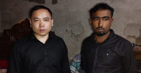 কেন্দুয়ায় মানব পাচারের সন্দেহে চীনা নাগরিকসহ আটক ২