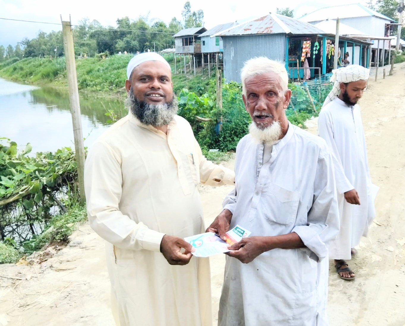 গাইবান্ধা-৫ আসনে হাতপাখার প্রার্থী আলহাজ্ব এ্যাড. আজিজুল ইসলামের গণসংযোগ ও নির্বাচনী প্রচারণা