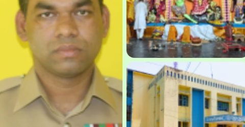 তাড়াইল থানার ওসির তৎপরতায় স্বস্তিতে দূর্গাপূজা উদযাপন