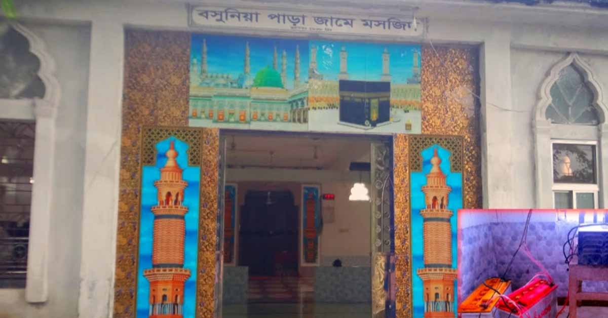 চিলাহাটিতে দিনে দুপুরে মসজিদের ভিতর থেকে ব্যাটারী চুরি