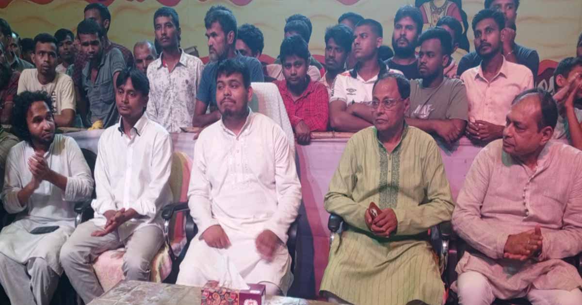 ‎বেলকুচির বিভিন্ন পূজা মণ্ডপ পরিদর্শন করেন ‎এন,সিপি)কেন্দ্রীয় যুগ্ন-সদস্য সচিব মাহিন সরকার