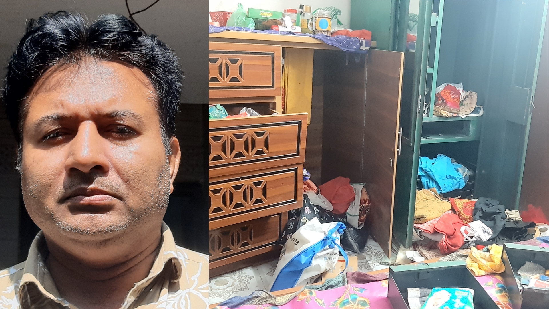 আগৈলঝাড়ায় আইনজীবীর বাড়িতে দুর্ধর্ষ  চুরি