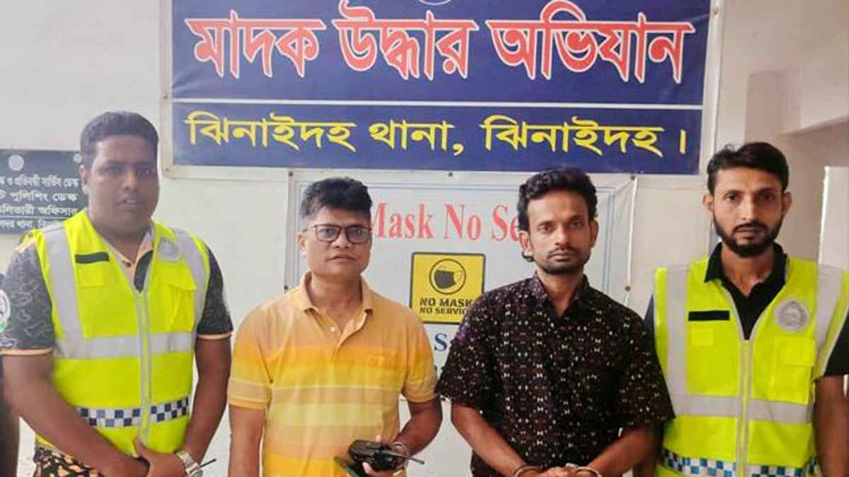 ঝিনাইদহ স্ত্রী হত্যা মামলায় স্বামী লাল মিয়াকে আটক করেছে পুলিশ