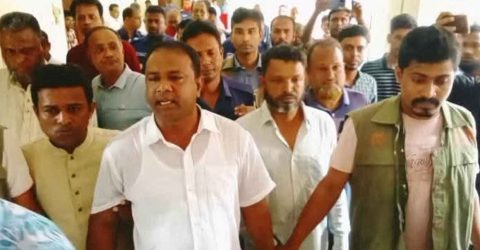 বরগুনায় অগ্নিসংযোগের অভিযোগে বিএনপির ৬ জন জেল হাজতে
