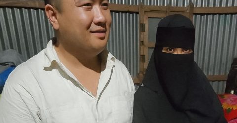 প্রেমের টানে ব্রাক্ষণবাড়ীয়ার নাসির নগরে চীনা যুবক