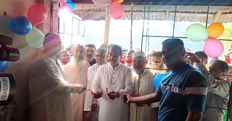 ত্রয়োদশ জাতীয় সংসদ নির্বাচনকে সামনে রেখে ইসলামগঞ্জ বটতলীতে বিএনপির পথসভা