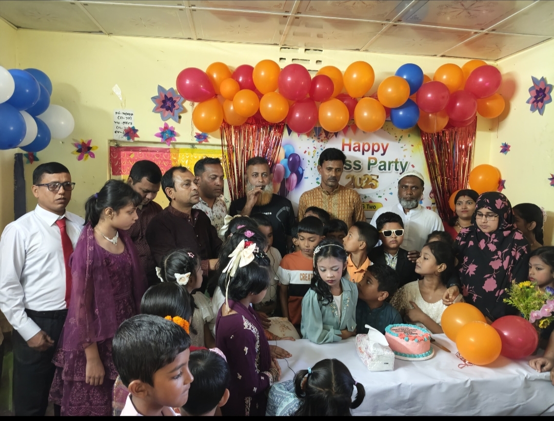 মুক্তি প্রি-ক্যাডেট স্কুলে জাঁকজমকপূর্ণ ‘হ্যাপি ক্লাস পার্টি’