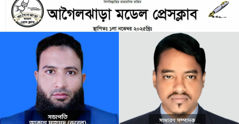 আগৈলঝাড়ায় নতুন সাংবাদিক সংগঠনের আত্মপ্রকাশ