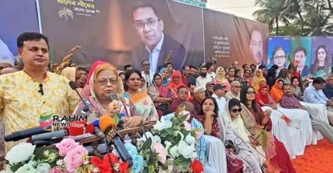 কাহালুতে নারহট্ট হাই স্কুল মাঠে নারী ও শিশু অধিকার বিষয়ক আলোচনা সভা অনুষ্ঠিত