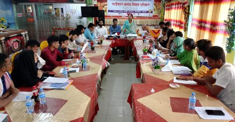 বরগুনায় নতুন এসিজি ও ইয়েস সদস্যদের প্যাক্টঅ্যাপ ব্যবহার বিষয়ক প্রশিক্ষণ অনুষ্ঠিত