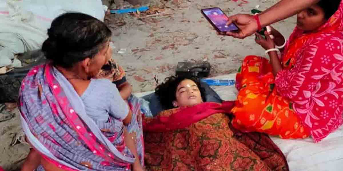 ভাঙ্গায় চোরা বালুতে প্রাণ  গেল শিশু বাচ্চা