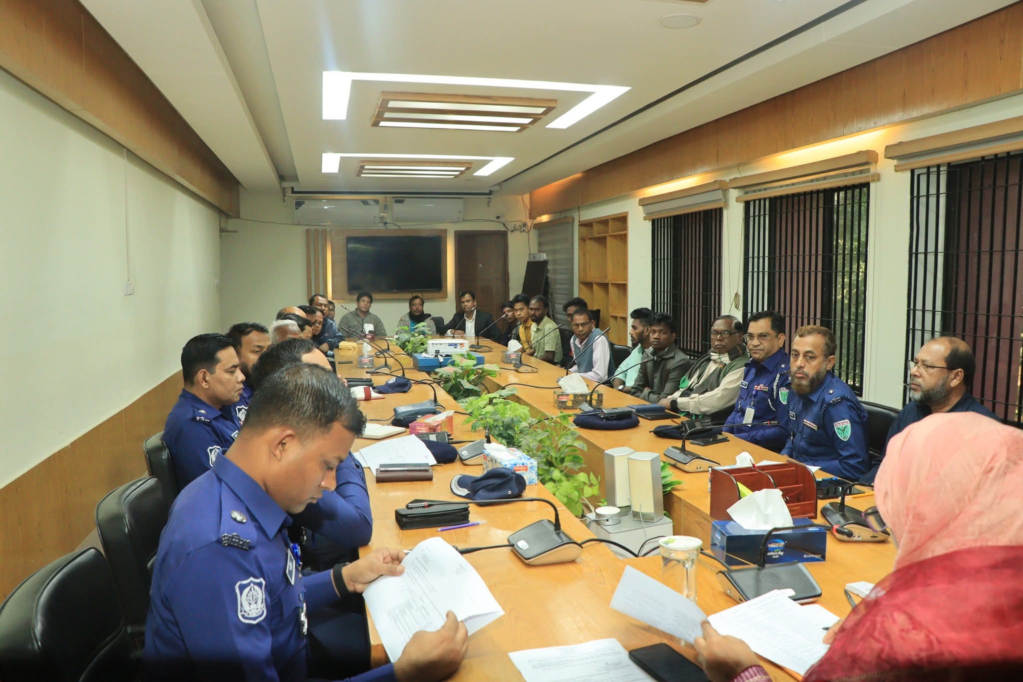 হবিগঞ্জ গির্জার প্রতিনিধিদের সাথে মতবিনিময়