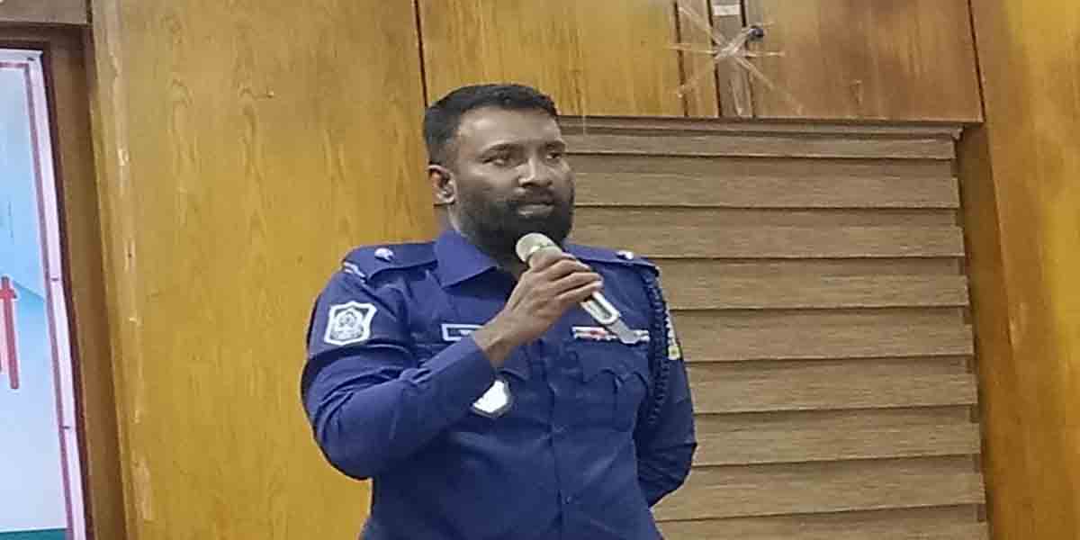 কেন্দুয়ায় নবাগত অফিসার ইনচার্জ মো. মেহেদী মাকসুদের যোগদান