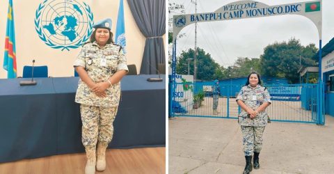 কঙ্গোর আকাশে নীল হেলমেটের দীপ্তি: শান্তির রণাঙ্গনে বাংলাদেশের সাহসী কন্যা জান্নাত আফরোজ